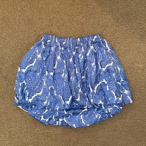 Caroline Constas Printed Bubble Mini Skirt